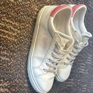 Valentino Cream and Pink Sneakers